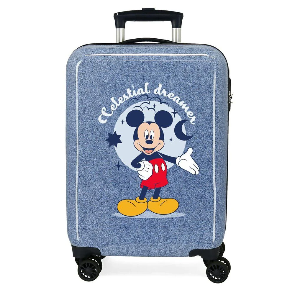 Maleta Trolley Abs Dreamer Denim Mickey Disney 55Cm