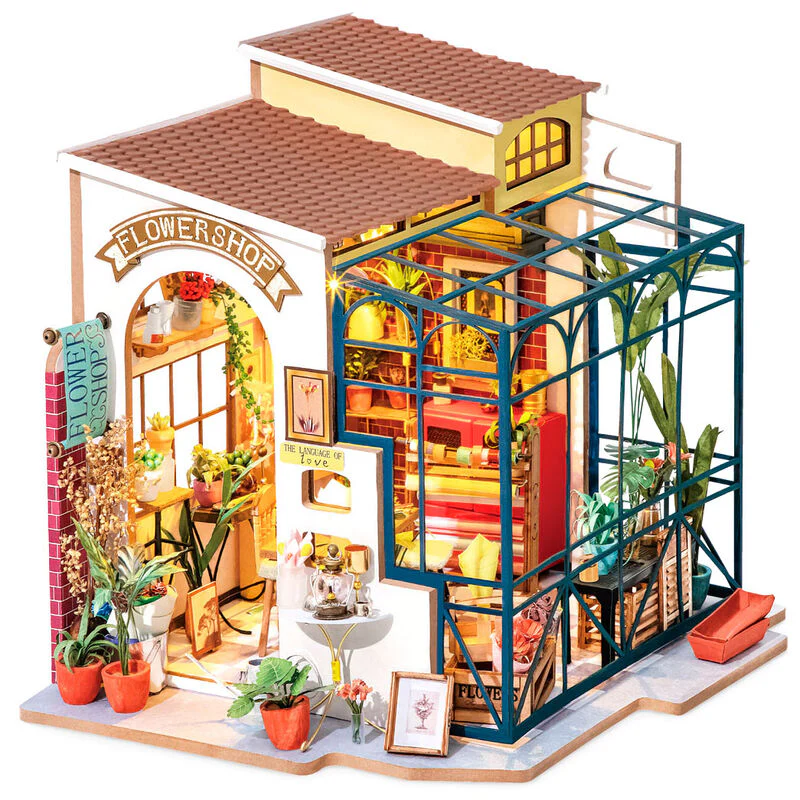Maqueta Casa Miniatura Emily S Flower Shop 258Pzs - Image 2