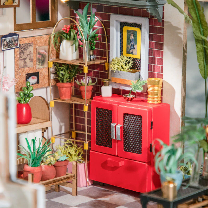 Maqueta Casa Miniatura Emily S Flower Shop 258Pzs - Image 6