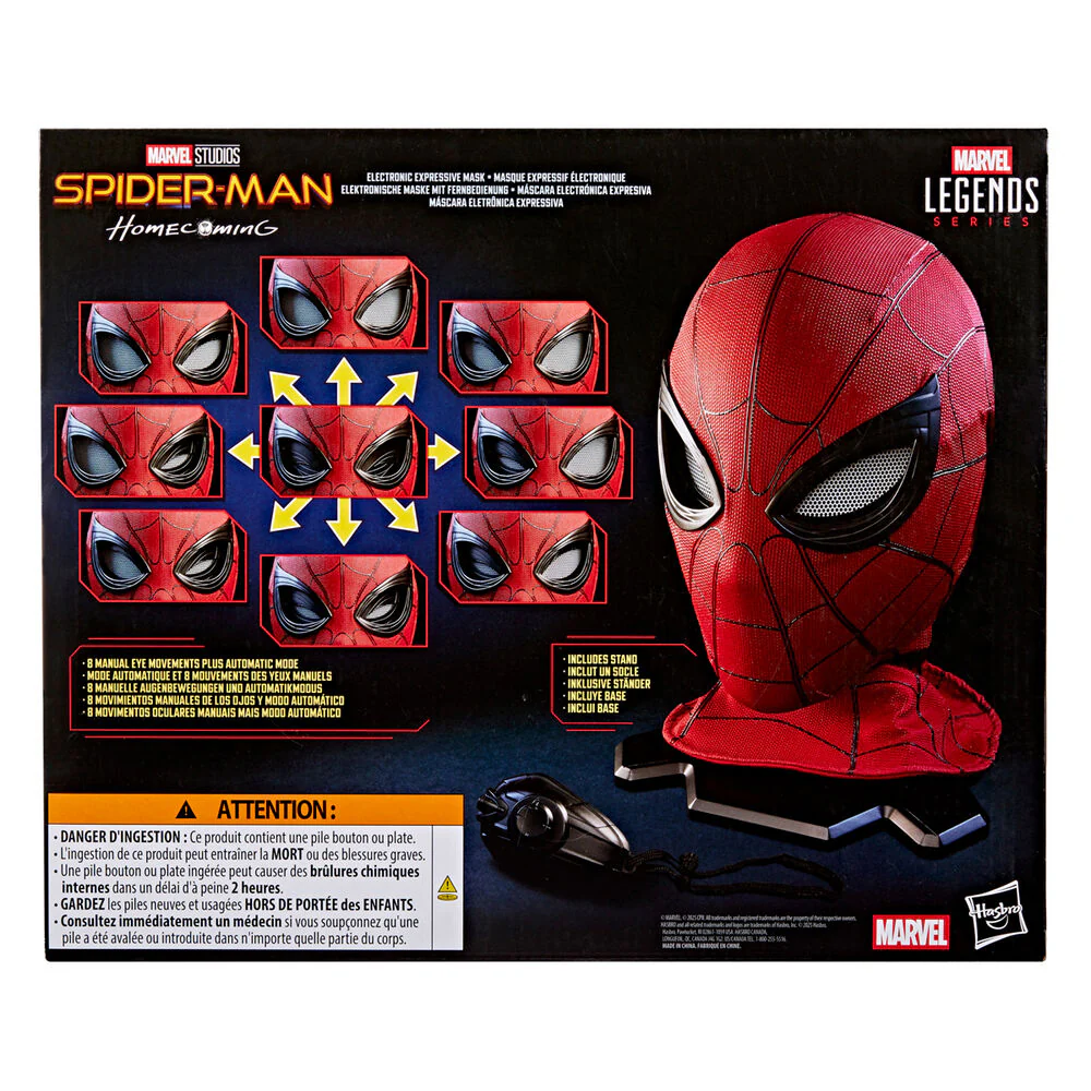 Mascara Electronica Spider-man: Homecoming Marvel Legends Series - Image 6