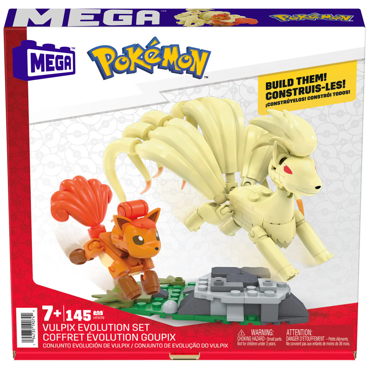Mega Construx Evolucion Vulpix Pokemon - Image 2
