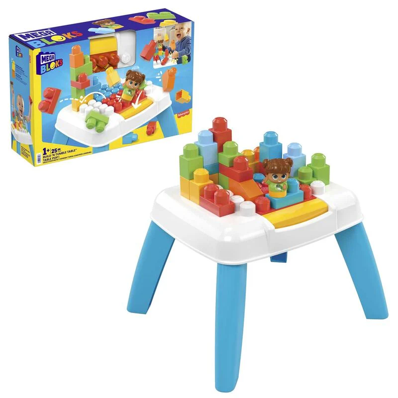 Mesa Construye Y Destruye Mega Bloks 30Pzs