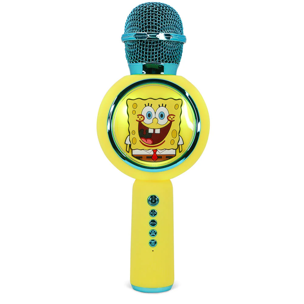 Microfono Altavoz Led Bob Esponja