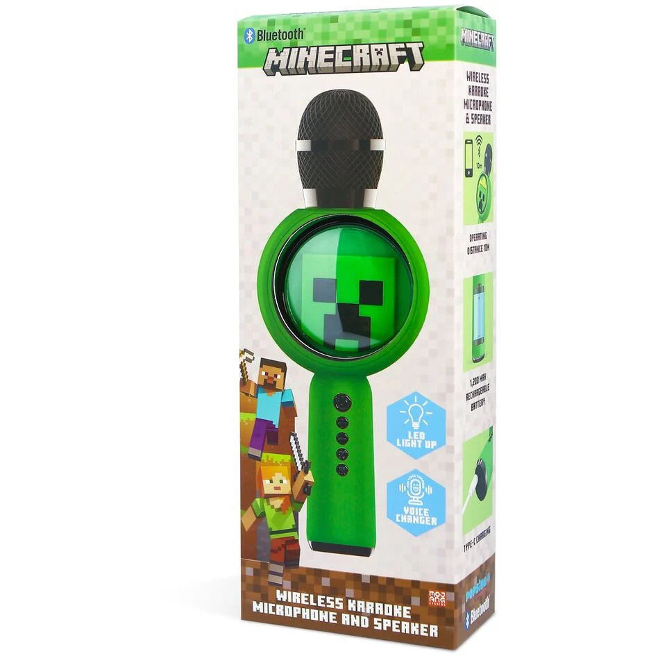 Microfono Altavoz Led Minecraft - Image 11