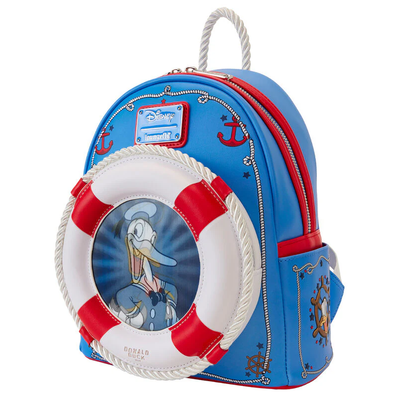 Mochila 90Th Anniversary Pato Donald Disney Loungefly 26Cm - Image 2