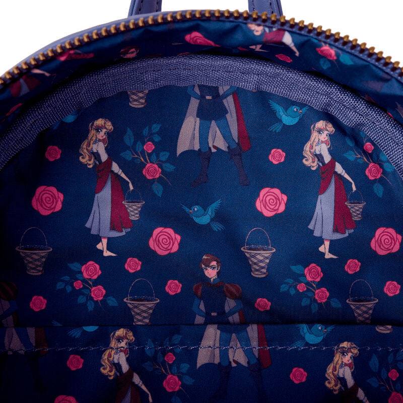 Mochila Aurora & Principe La Bella Durmiente Disney Loungefly 26Cm - Image 4