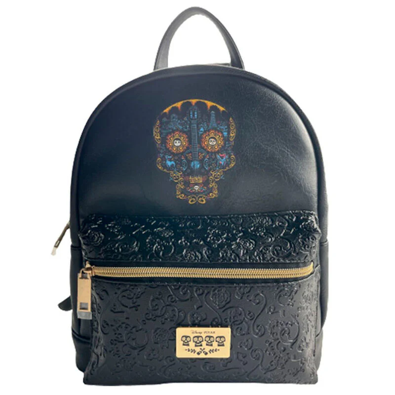 Mochila Calavera Coco Disney 28Cm
