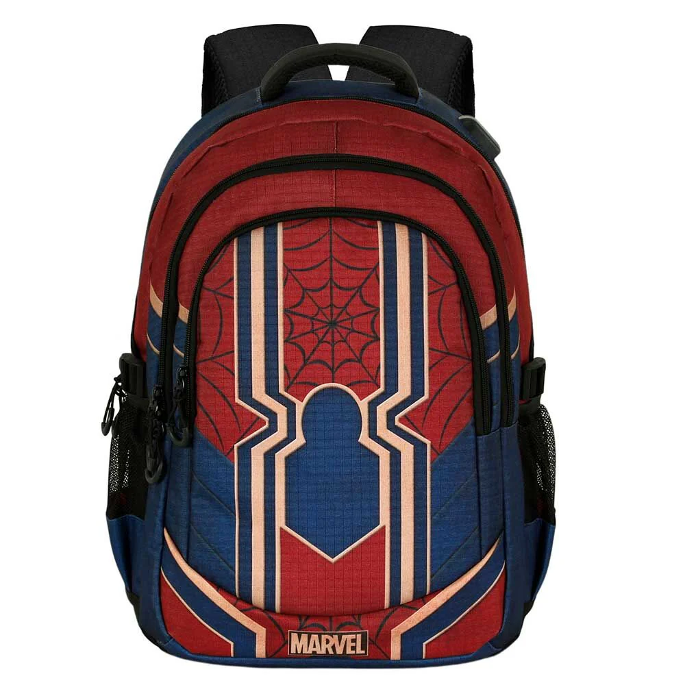 Mochila Drop Spiderman Marvel 44Cm Adaptable