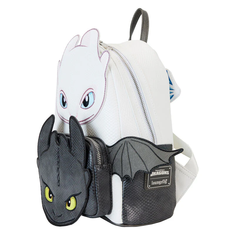 Mochila Furia Luminosa & Furia Nocturna Como Entrenar A Tu Dragon Loungefly 26Cm - Image 2