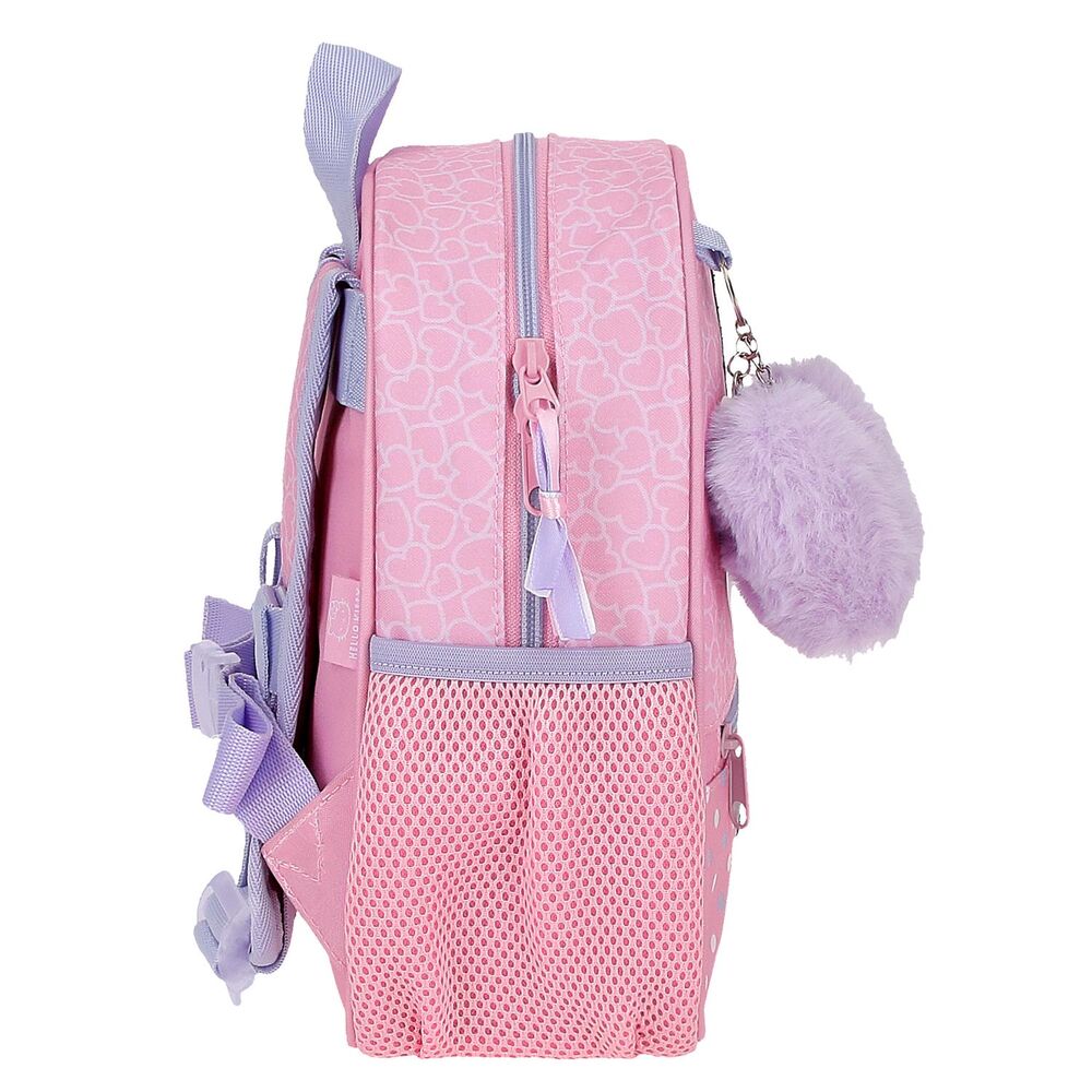 Mochila Hearts & Dots Hello Kitty 25Cm Adaptable - Image 2