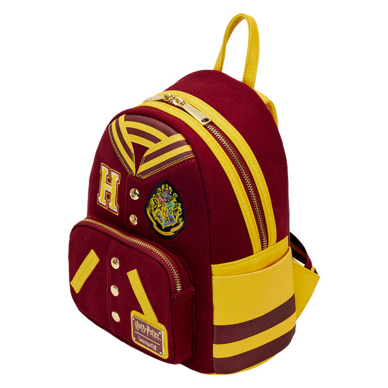 Mochila Hogwarts Crest Varsity Jacket Harry Potter Loungefly 26Cm - Image 2