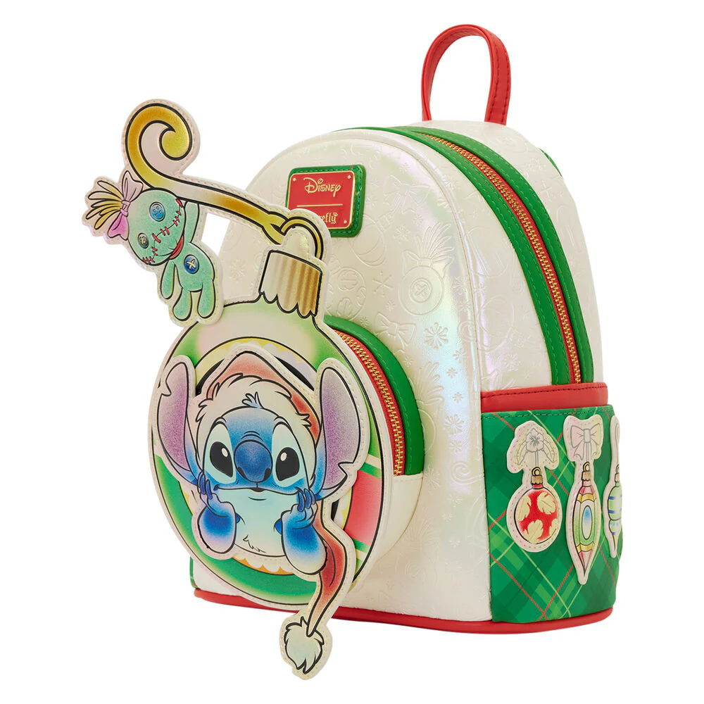 Mochila Holiday Stitch Disney Loungefly 26Cm - Image 4