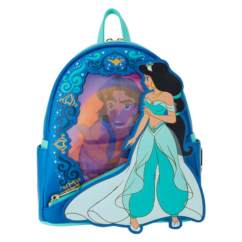 Mochila Lenticular Jasmine Aladdin Disney Loungefly 26Cm