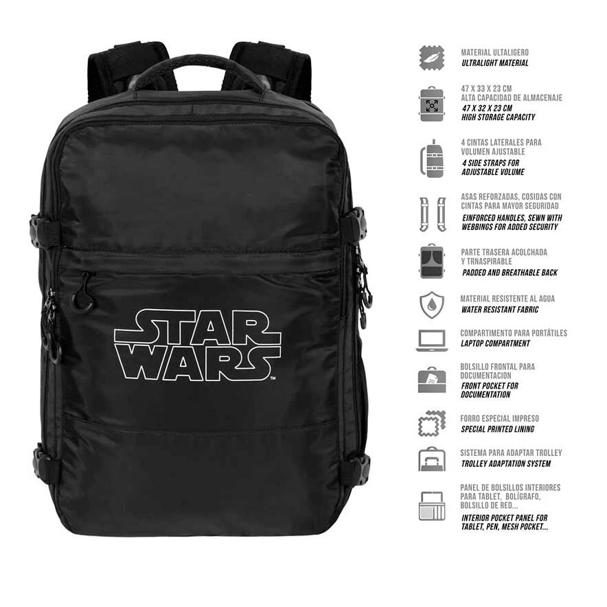 Mochila Logo Star Wars 49Cm - Image 2