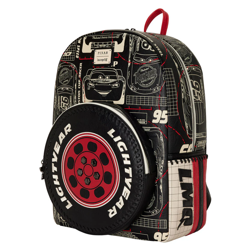 Mochila Mcqueen Cars Disney Pixar Loungefly 43Cm - Image 2