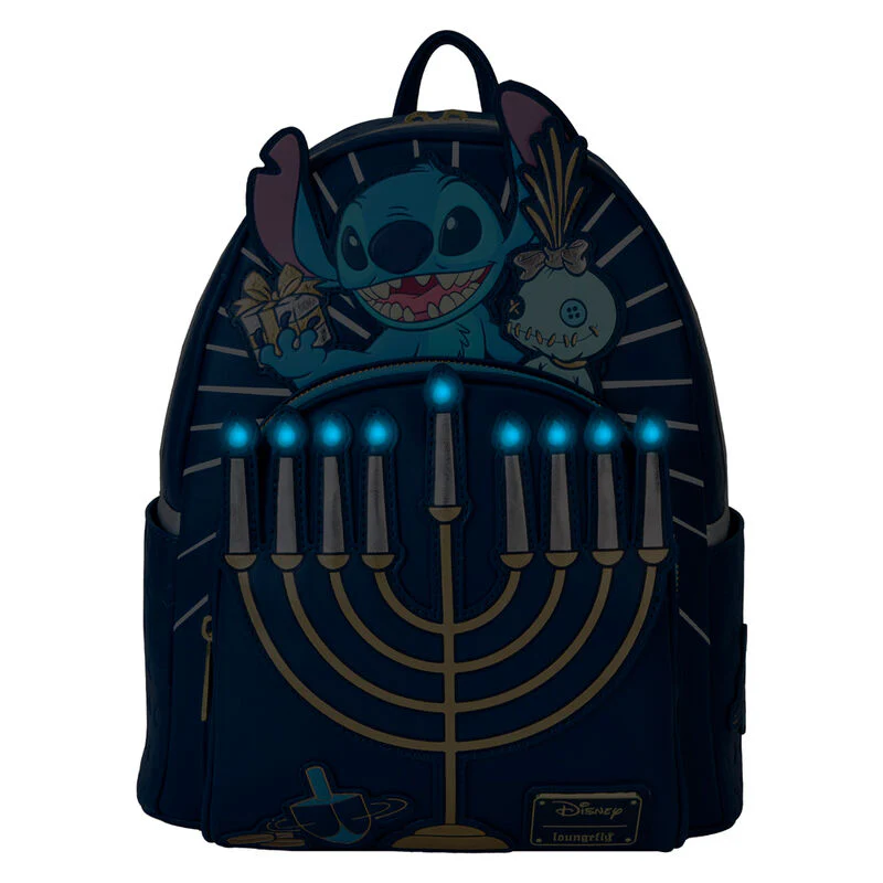 Mochila Menorah Stitch Disney Loungefly - Image 3