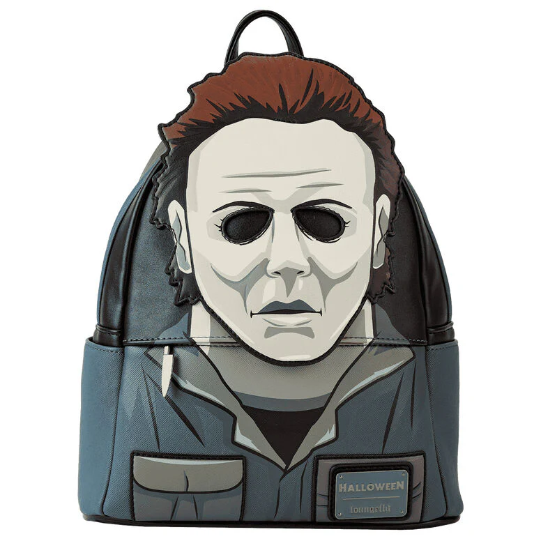Mochila Michael Myers Mask Cosplay Halloween Loungefly 26Cm