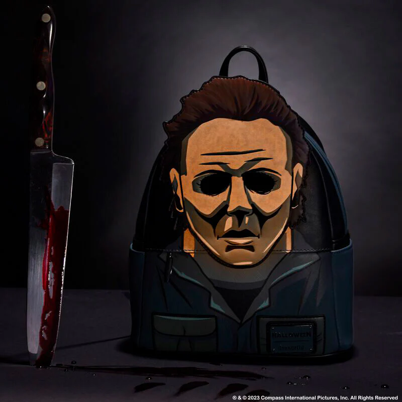 Mochila Michael Myers Mask Cosplay Halloween Loungefly 26Cm - Image 8