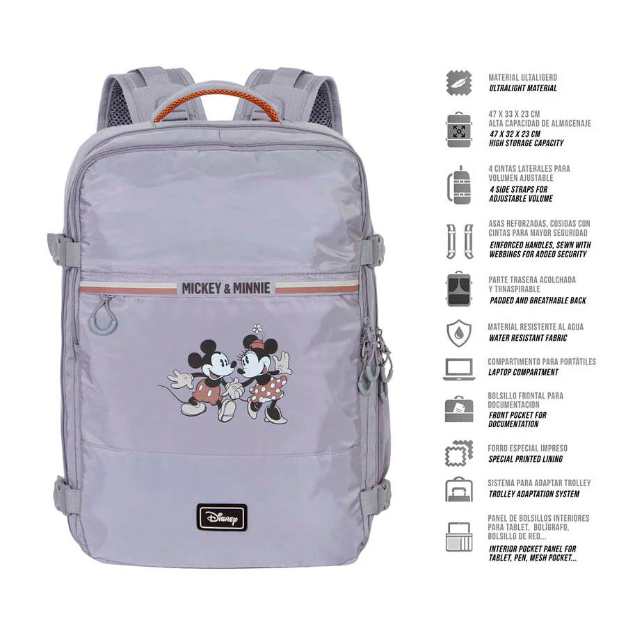Mochila Minnie & Mickey Disney 49Cm - Image 2