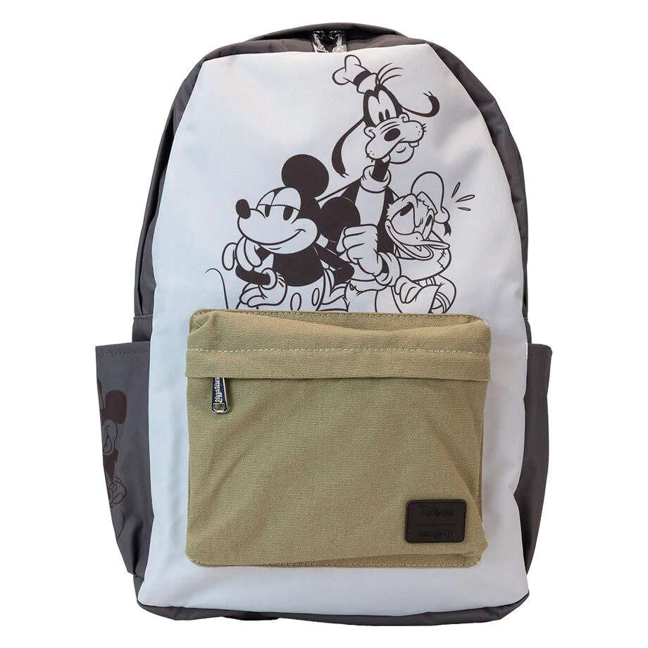 Mochila Nylon Mickey And Friends Disney Loungefly 44Cm
