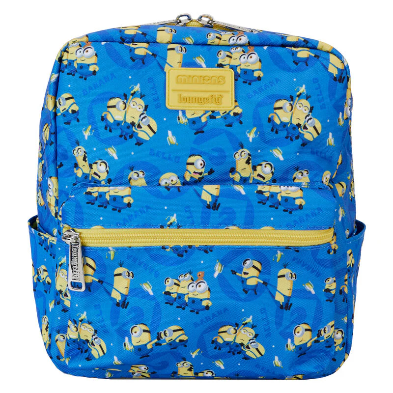 Mochila Nylon Minions Gru Mi Villano Favorito Loungefly 24Cm