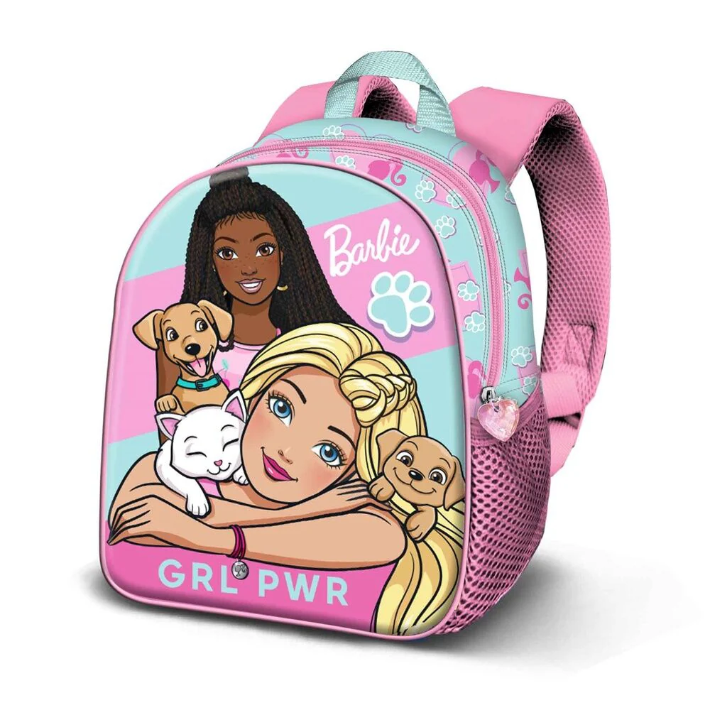 Mochila Pets Barbie 39Cm Adaptable