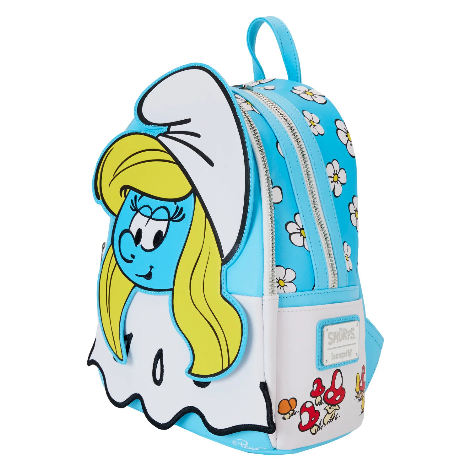 Mochila Pitufina Los Pitufos Loungefly 26Cm - Image 4