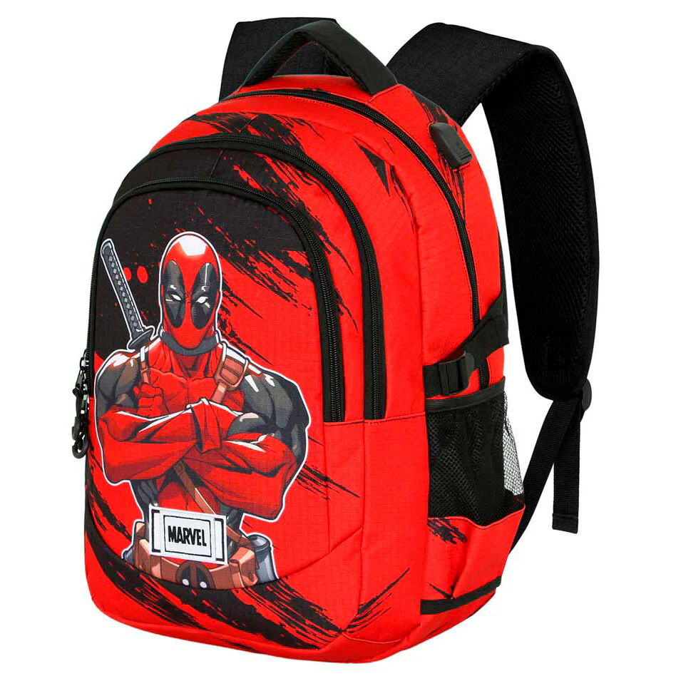 Mochila Plus Bad Deadpool Marvel 44Cm - Image 4