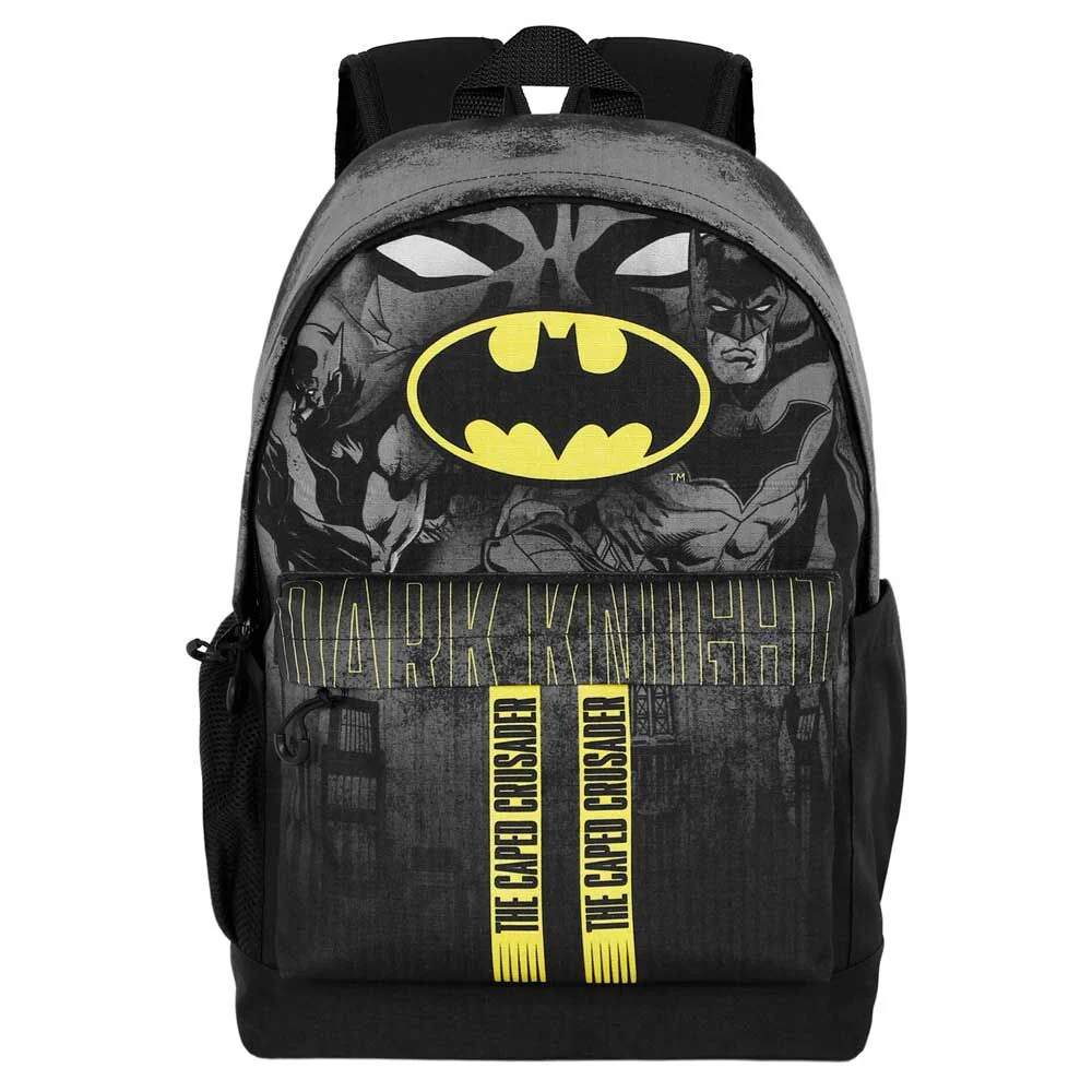 Mochila Plus Caped Batman Dc Comics 43Cm Adaptable