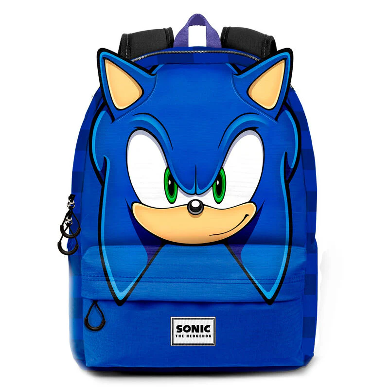 Mochila Sight Sonic The Hedgehog 34Cm Adaptable