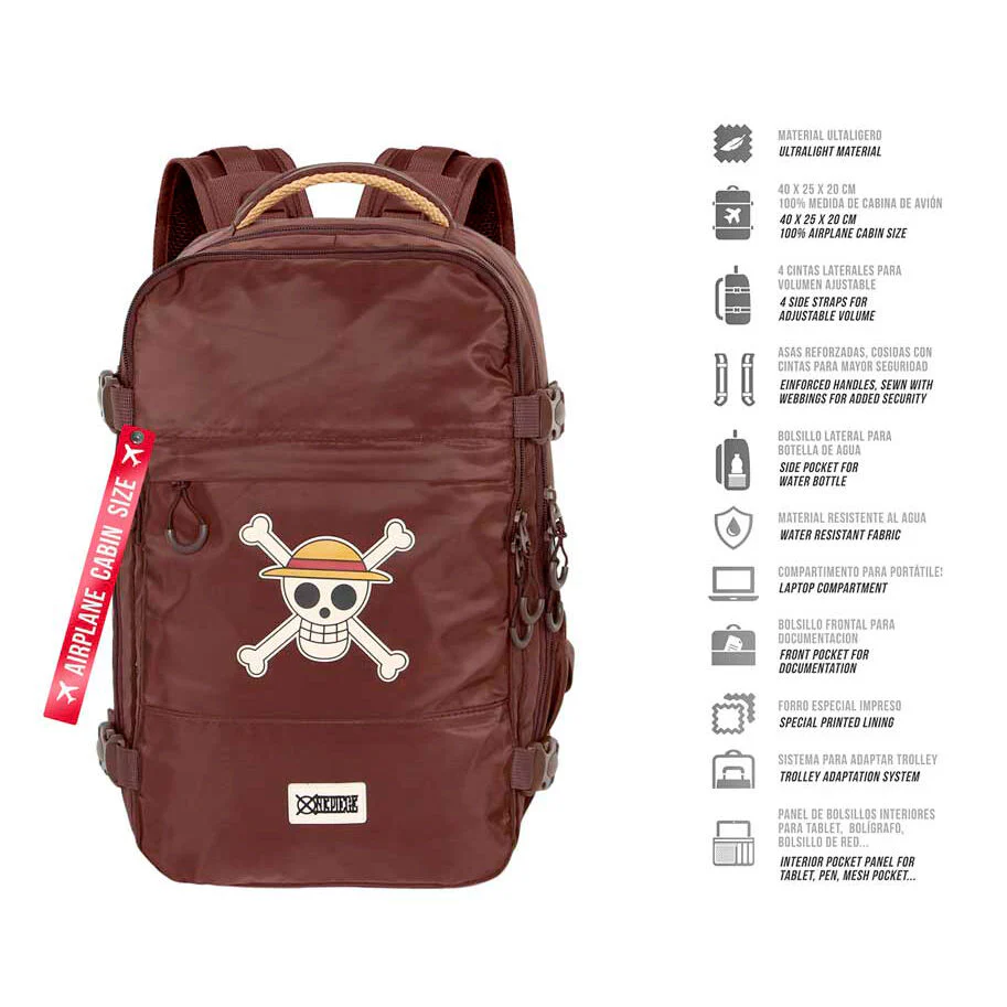 Mochila Skull One Piece 40Cm - Image 3