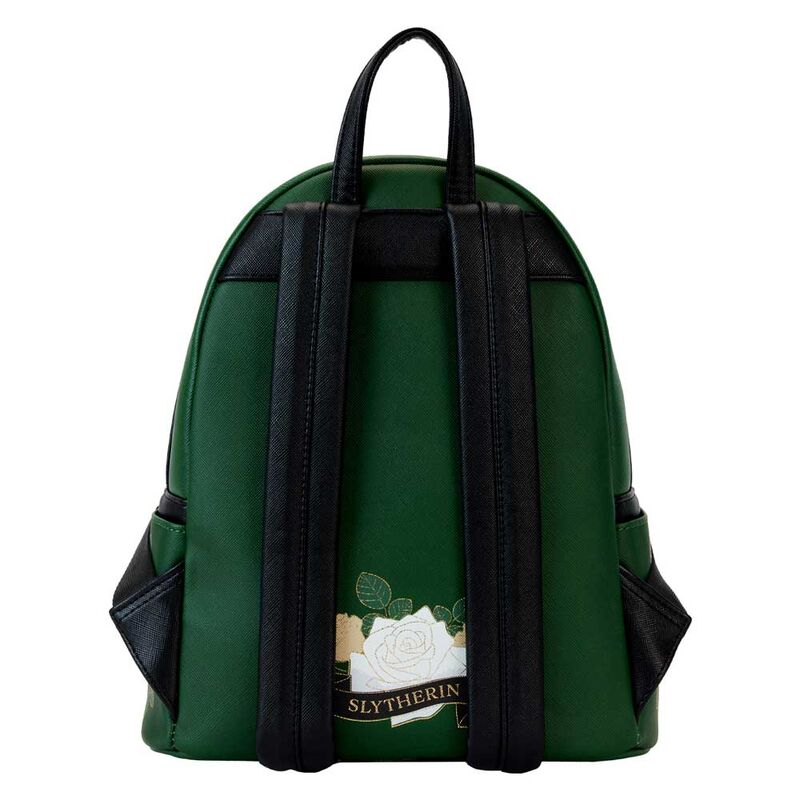 Mochila Slytherin House Floral Harry Potter Loungefly 26Cm - Image 4