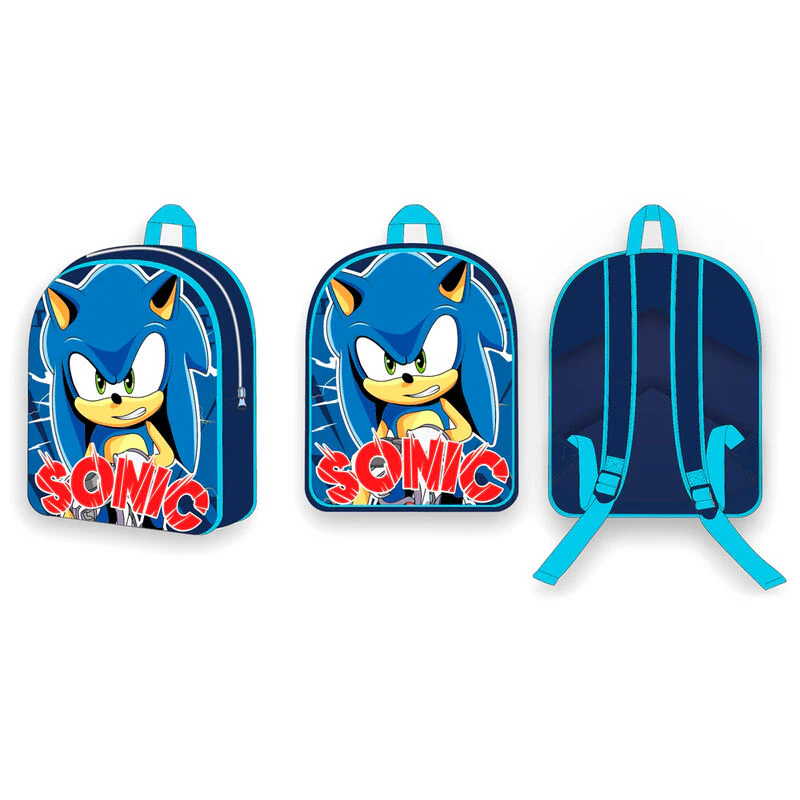 Mochila Sonic The Hedgehog 40Cm - Image 2