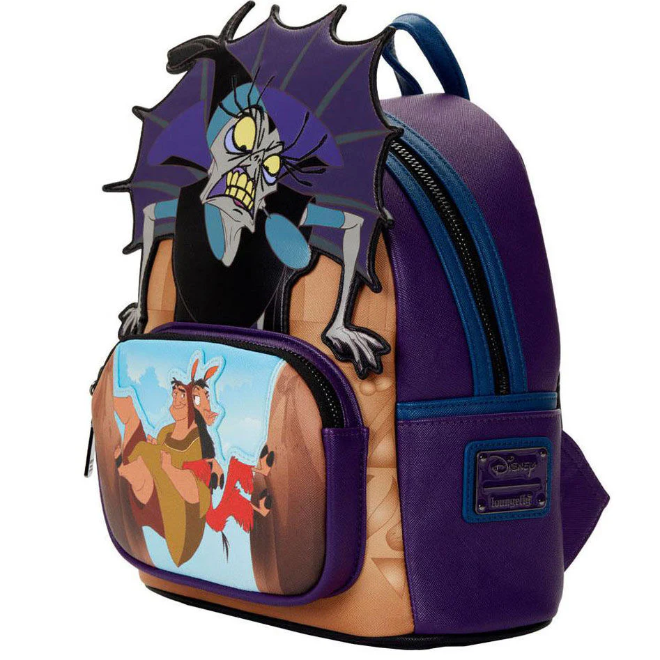 Mochila Villanos El Emperador Y Sus Locuras Disney Loungefly 26Cm - Image 3