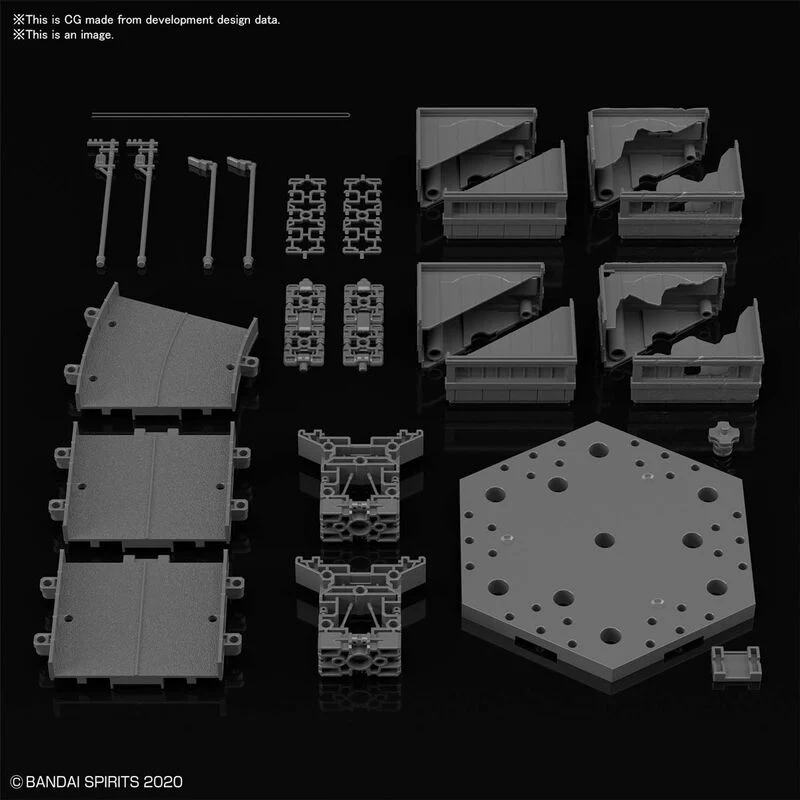 Model Kit Customize Scene Base City Area Ver. - Image 4
