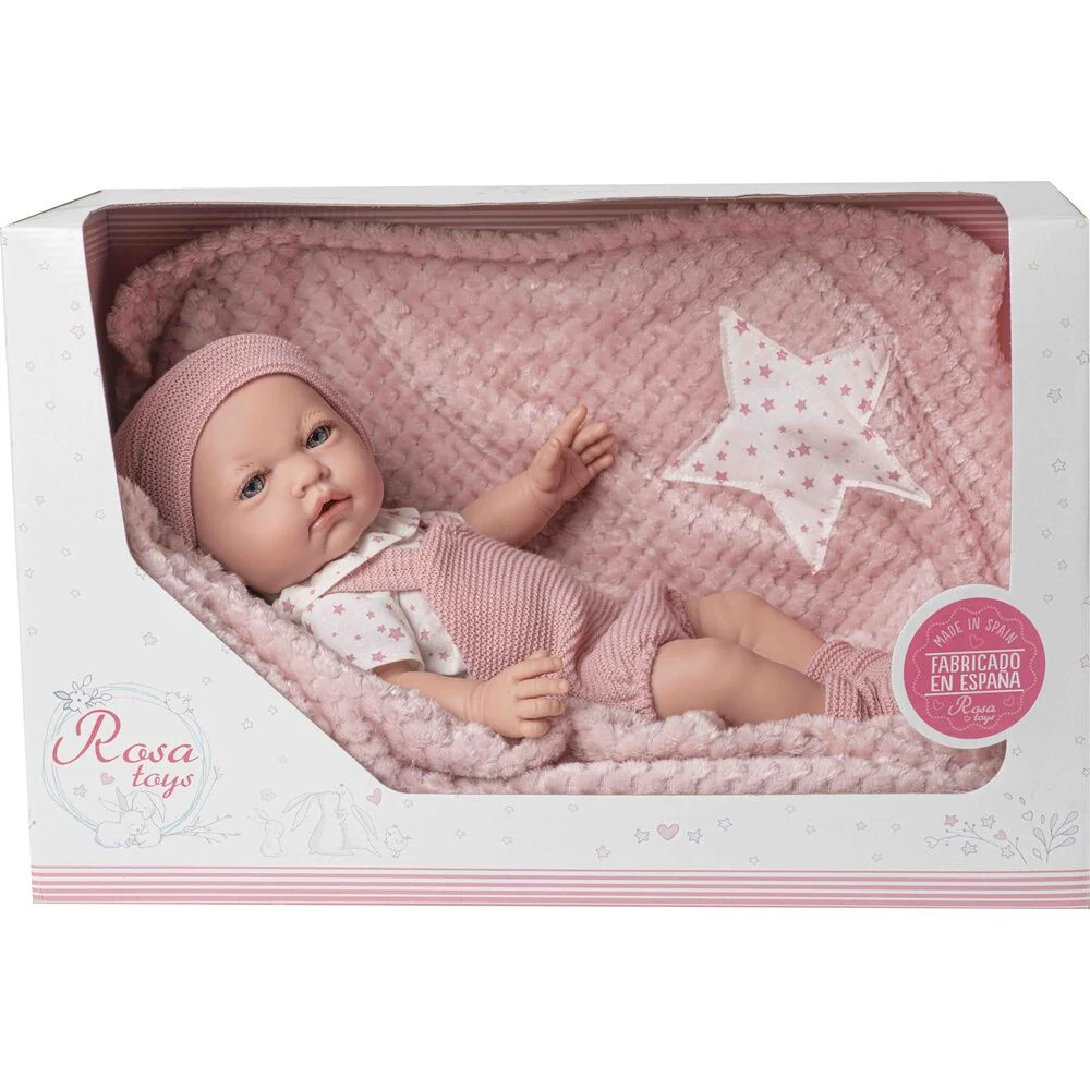 Muñeca Bebe Reborn Recien Nacido Con Mantita Musical - Image 3