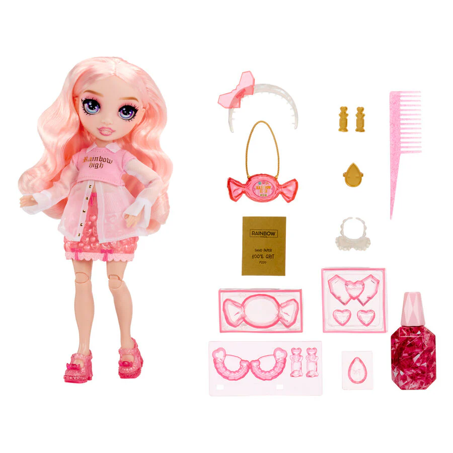 Muñeca Bella Crystal Fashion Rainbow High - Image 9