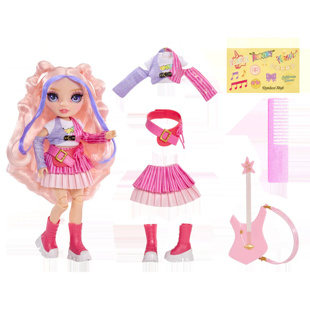 Muñeca Bella Jr High Rainbow High - Image 2