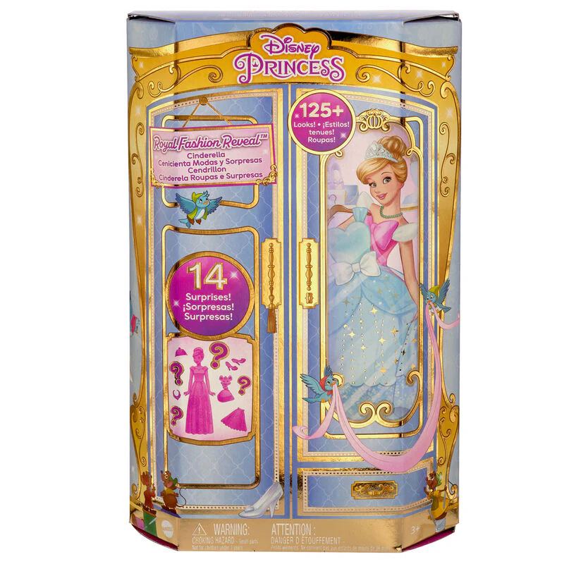 Muñeca Cenicienta Royal Fashion Reveal Princesas Disney - Image 2