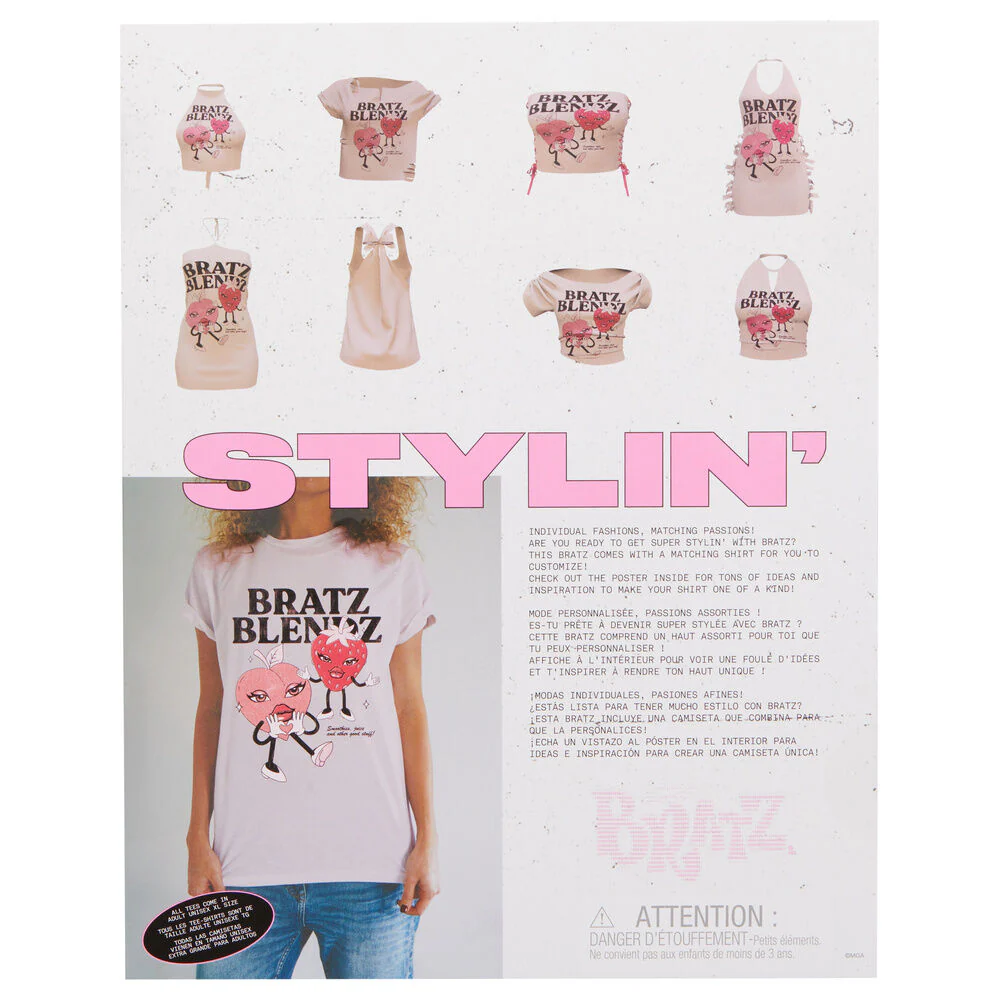 Muñeca Cloe Stylin + Camiseta Bratz - Image 8