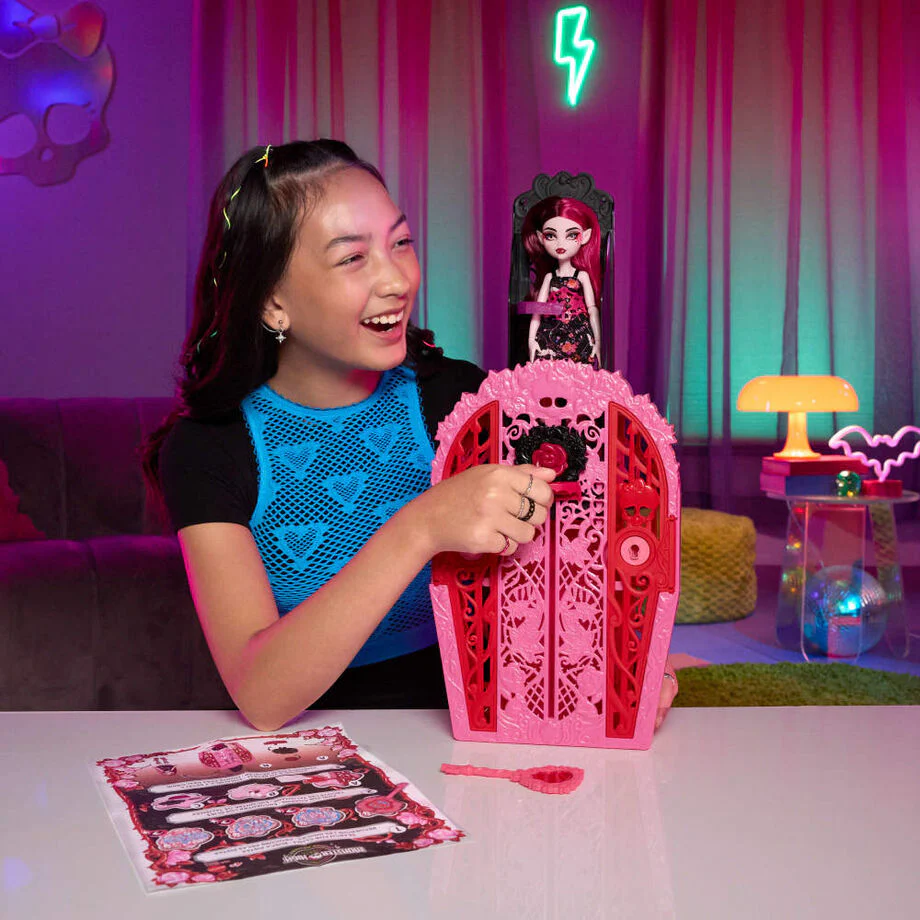 Muñeca Draculaura Skulltimate Secrets Midnight Garden Monster High - Image 3
