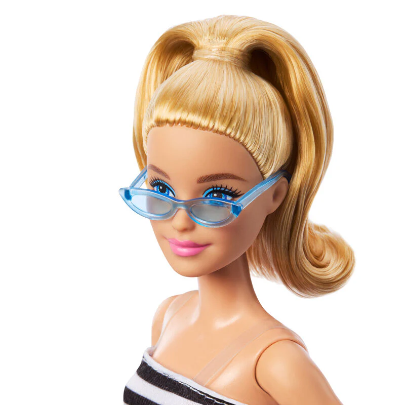 Muñeca Fashionista Top Rayas Falda Rosa Surtido - Image 4