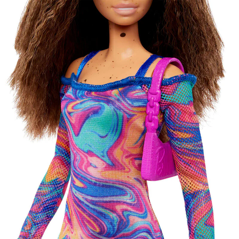 Muñeca Fashionista Vestido Estampado Marmol Surtido - Image 5