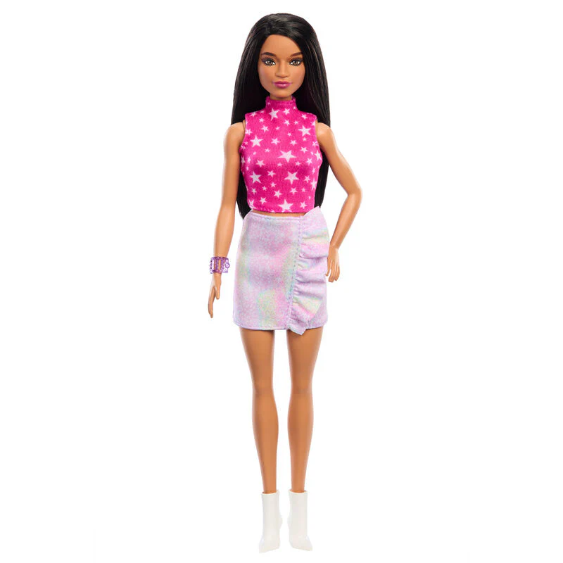 Muñeca Fashionista Vestido Rock Rosa Surtido - Image 5