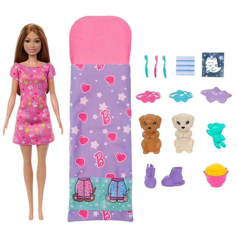 Muñeca Fiesta De Pijamas De Cachorros Barbie - Image 2