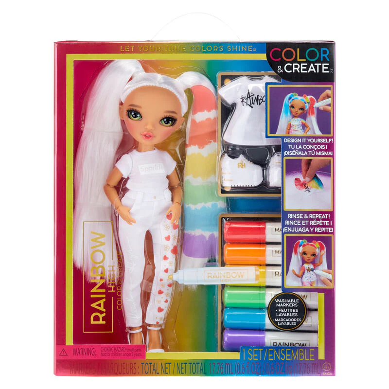 Muñeca Green Eyes Rainbow High - Image 2