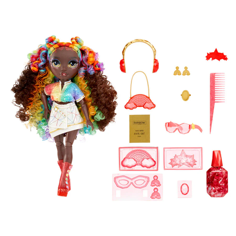 Muñeca Iris Crystal Fashion Rainbow High - Image 2