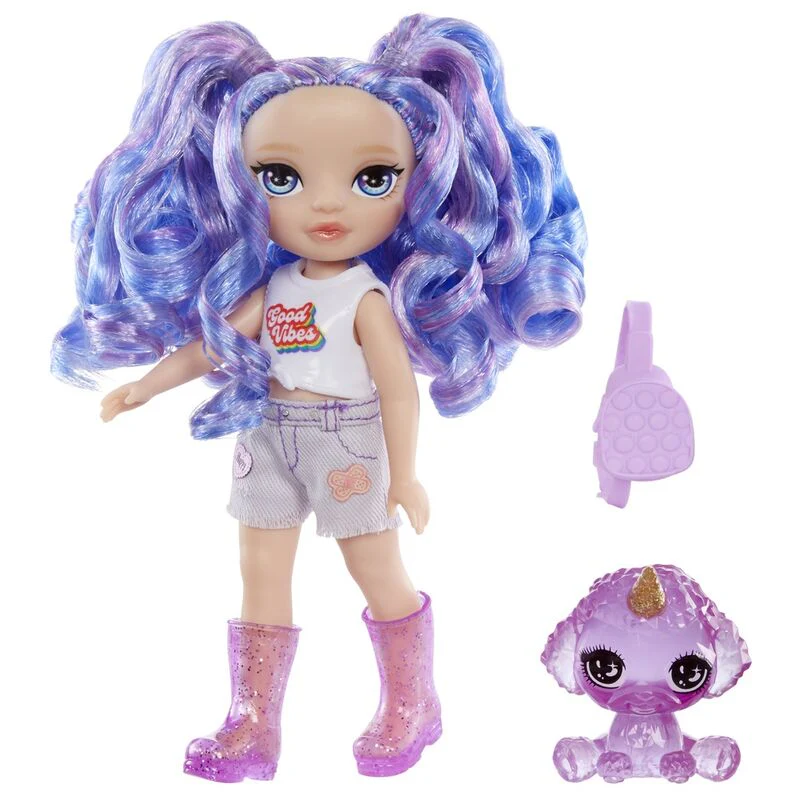 Muñeca Little Fashion Amathyst Morada Rainbow High - Image 2