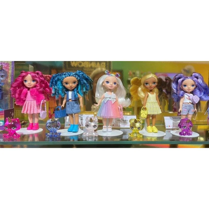 Muñeca Little Fashion Rosa Rainbow High - Image 4