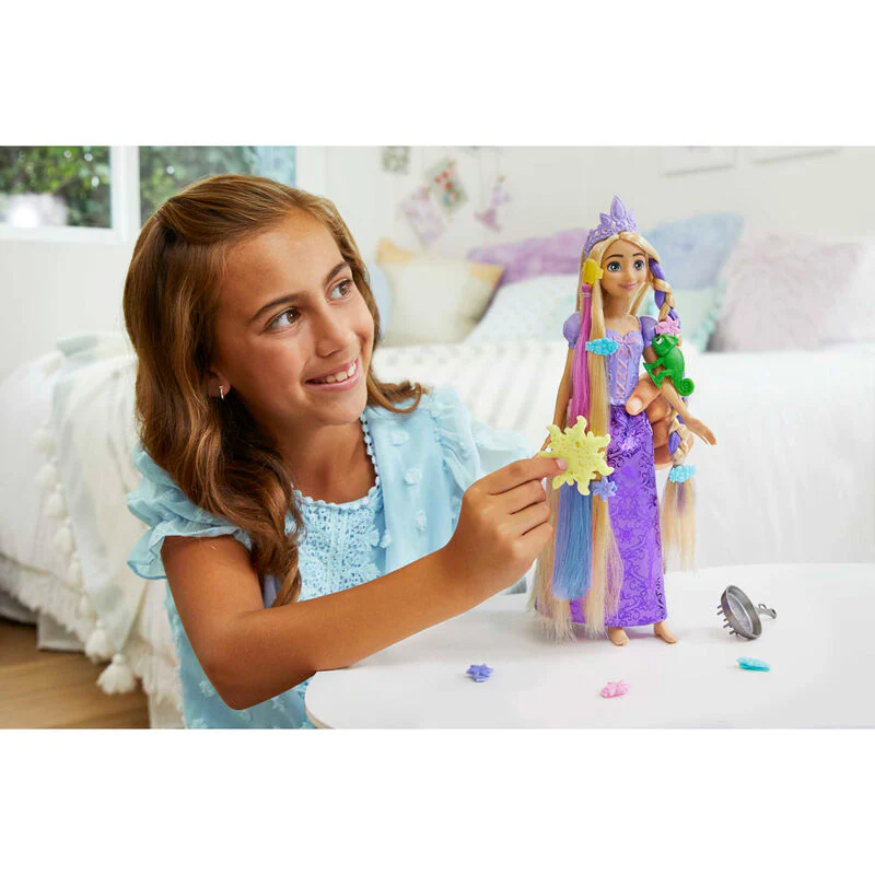 Muñeca Rapunzel Peinados Magicos Rapunzel Disney - Image 4